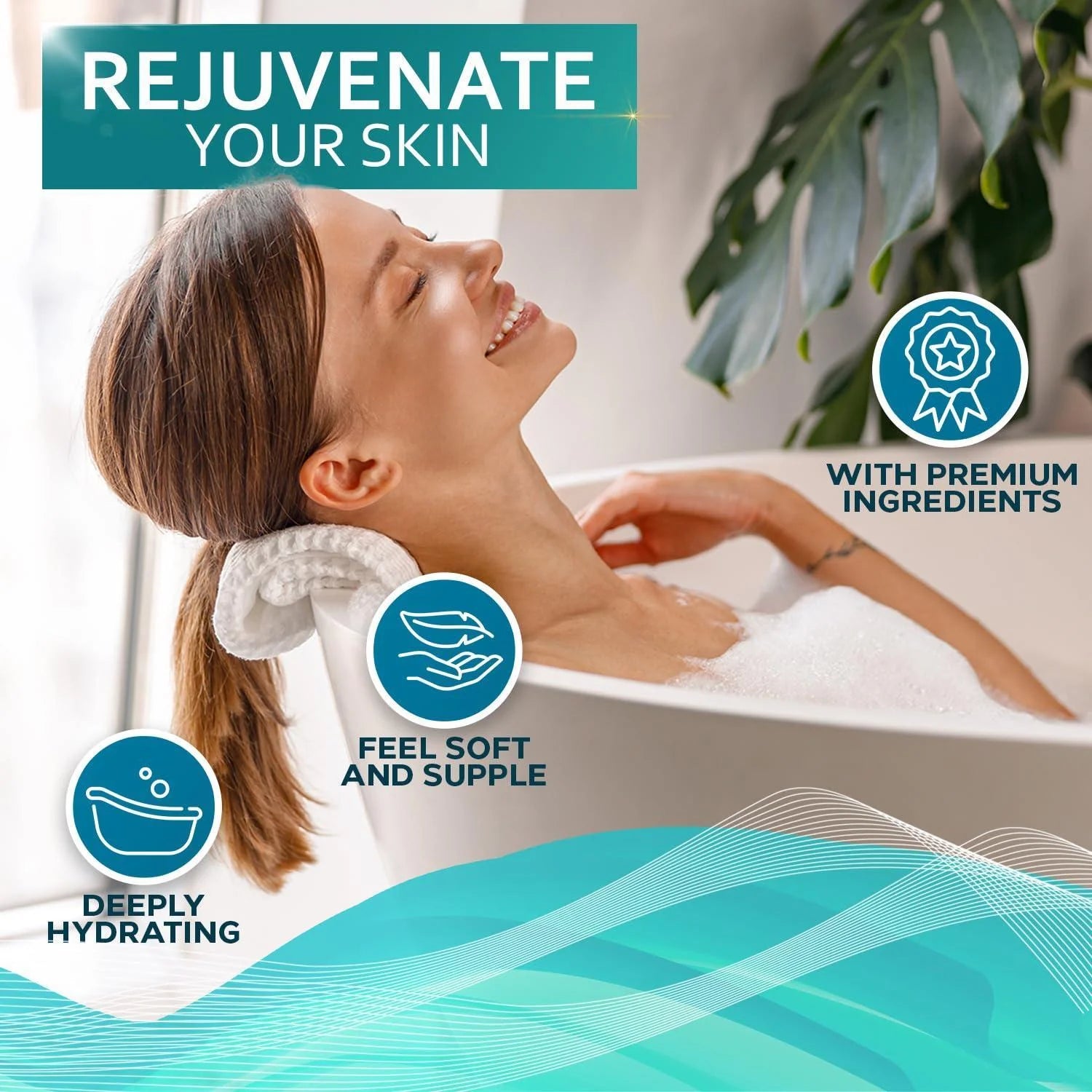 Bath Bombs Gift Set 6 Bubble Bath Fizzies (6 X 2Oz) with Natural Dead Sea