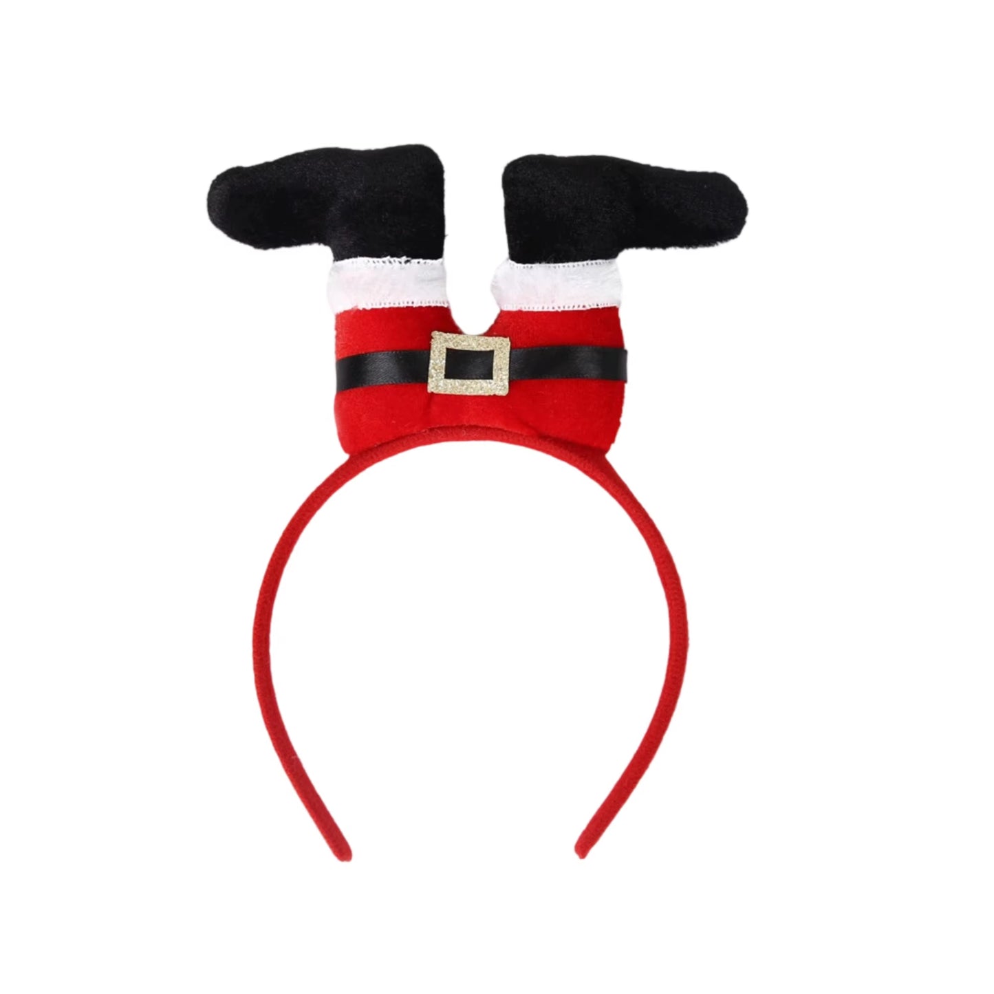 Festive Christmas Hairband for Women and Children - Holiday Headpiece with Secure Grip Accessory