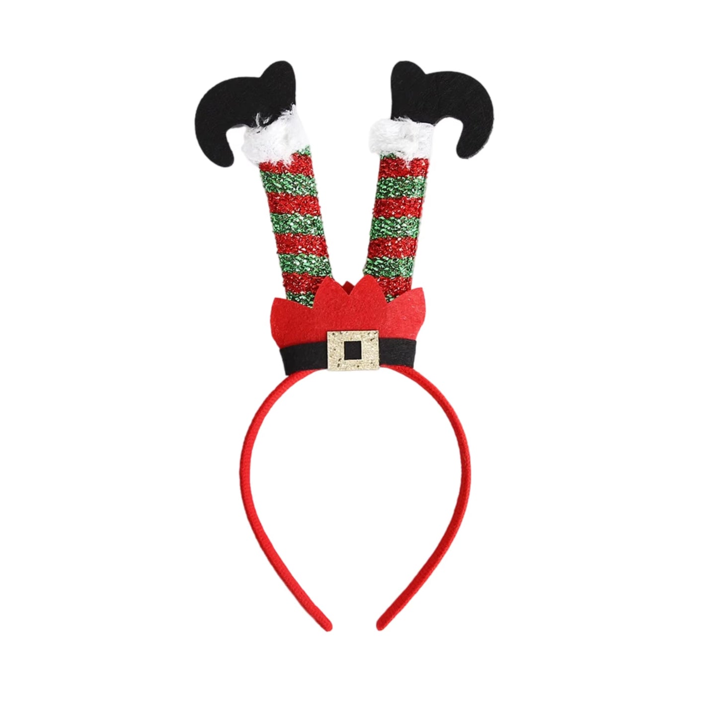 Festive Christmas Hairband for Women and Children - Holiday Headpiece with Secure Grip Accessory